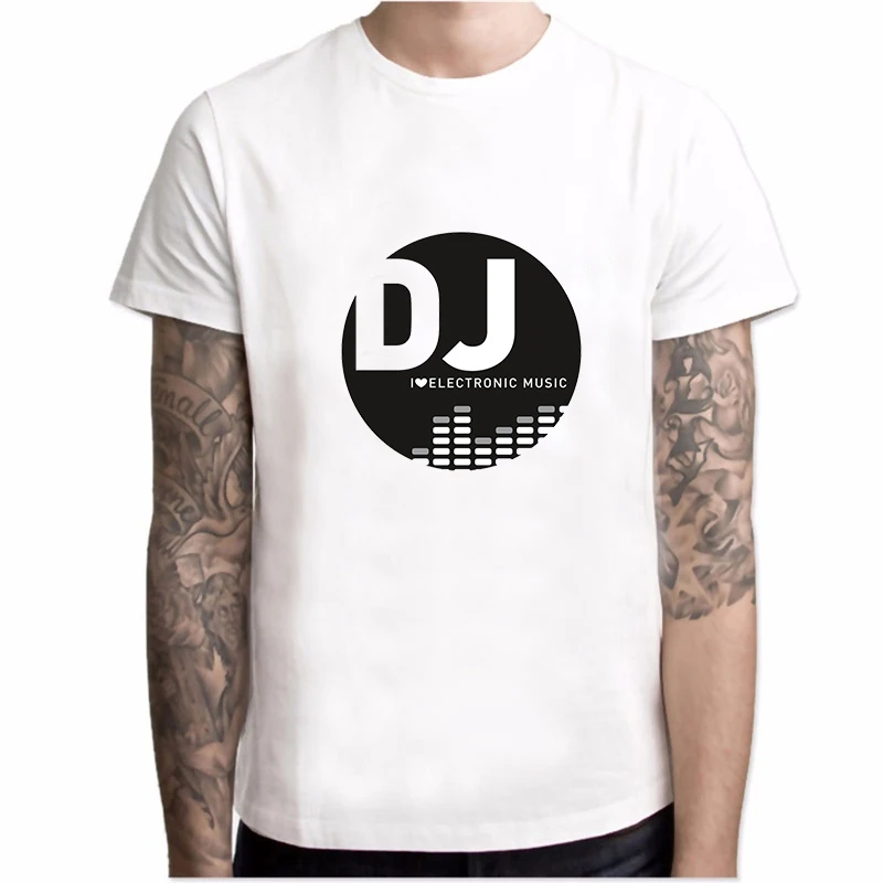 YH03109 Pioneer DJ PRO футболки с круглым вырезом I am The DJ Not A Jukebox, мужские футболки с принтом, топы, Клубная музыкальная футболка, одежда YH031 - Цвет: YH03109