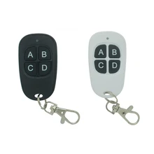 Clonagem 4 chave do carro automático rolling code gate 433 duplicador de controle remoto agradável universal porta da garagem controle remoto 433mhz abridor