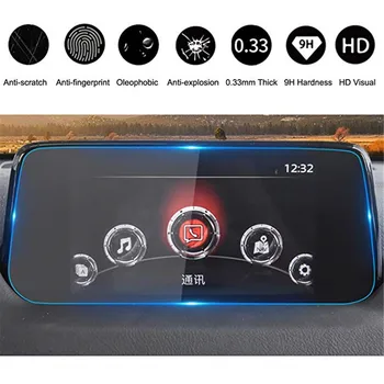 

Screen Protective Film for Mazda CX8 2019 Car GPS Navigation Tempered Glass Screen Protector Stick Car Accessories