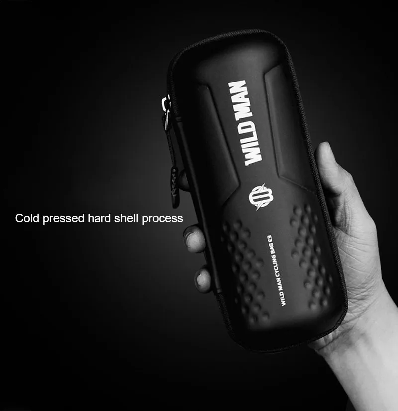 Best WILD MAN Road Bicycle Handlebar Bag Rainproof Cycling Front Top Tube Bag MTB Repair Tool Bag Bike Saddle Bag Sacoche Velo 15