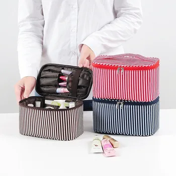 

New Portable Cosmetic Bag Large Capacity Handheld Storage Bag Simple Waterproof Travel Portable Toiletry Storage Bag