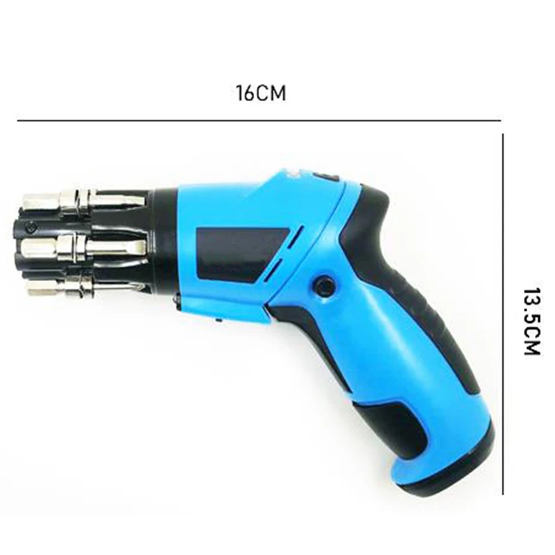 

17pcs/Set 180RPM 6V Battery Cordless Screwdriver Drill Driver Bits Power Tools