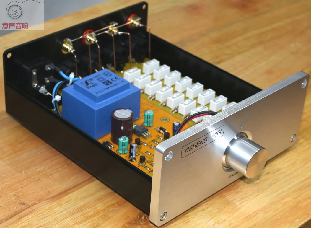 Advanced relay volume controller/balanced potentiometer/balanced preamplifier/passive preamplifier 5