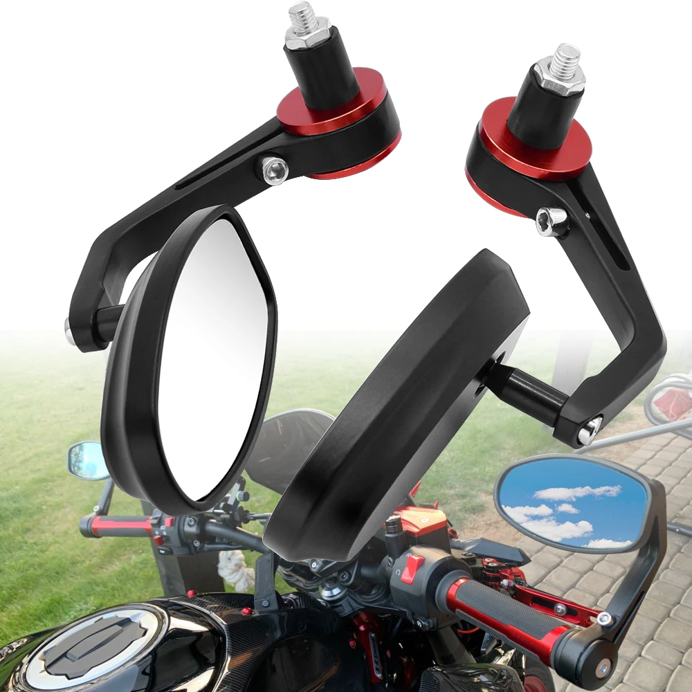 Зеркало заднего вида 7/8 &quotдля HONDA CRM250R CRF250L CRF250M CRF1000L CRF 250L 250M|Накладки и