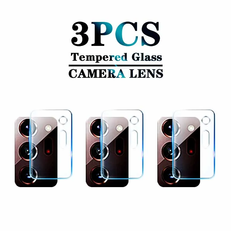 phone protector 3PCS Tempered Glass on For Samsung Galaxy Note20 Ultra 5G Camera Lens Screen Protector Protective Glass Note 20 Ultra 20ultra best phone screen protector Screen Protectors