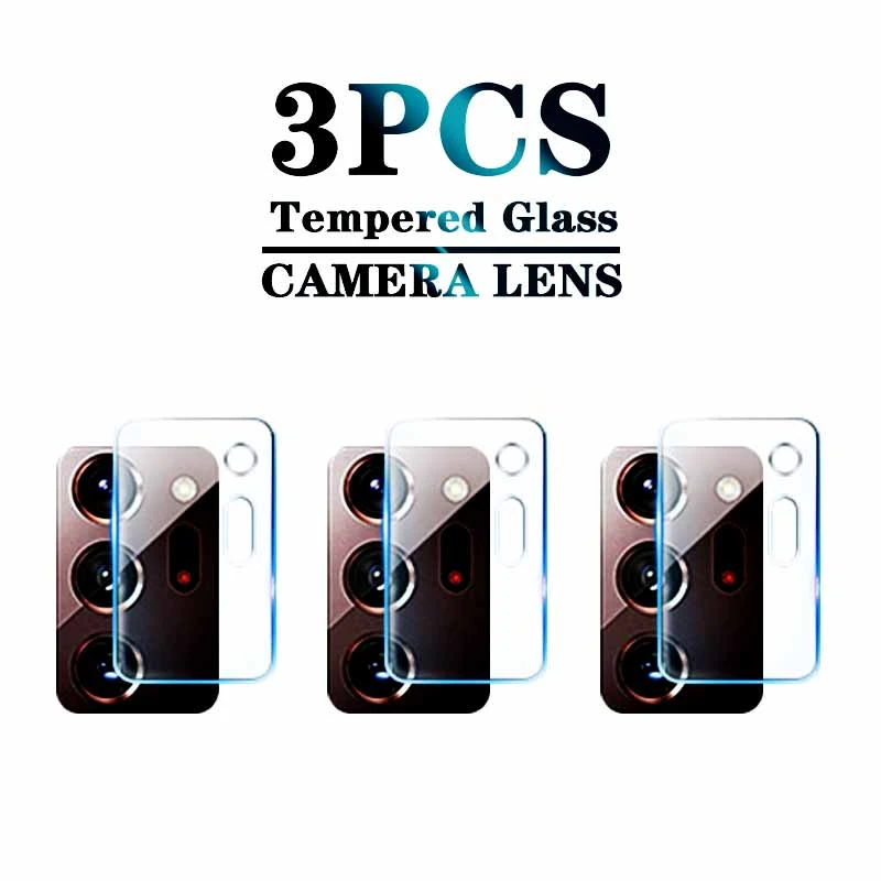 phone protector 3PCS Tempered Glass on For Samsung Galaxy Note20 Ultra 5G Camera Lens Screen Protector Protective Glass Note 20 Ultra 20ultra best phone screen protector