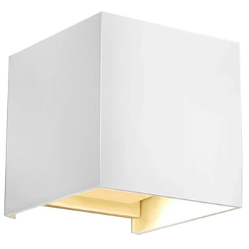 

10W LED Wall Light for Interior and Exterior White 120 Adjustable Lamp Wall Light Design Modern Corner Wall Light IP65 Aluminum