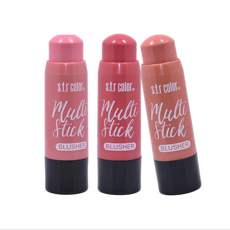 

Makeup Blush Stick lipstick eyeshadow Multi-Function Face Makeup Shimmer Bronzer Contour Cream Cheek Blusher Cosmetics