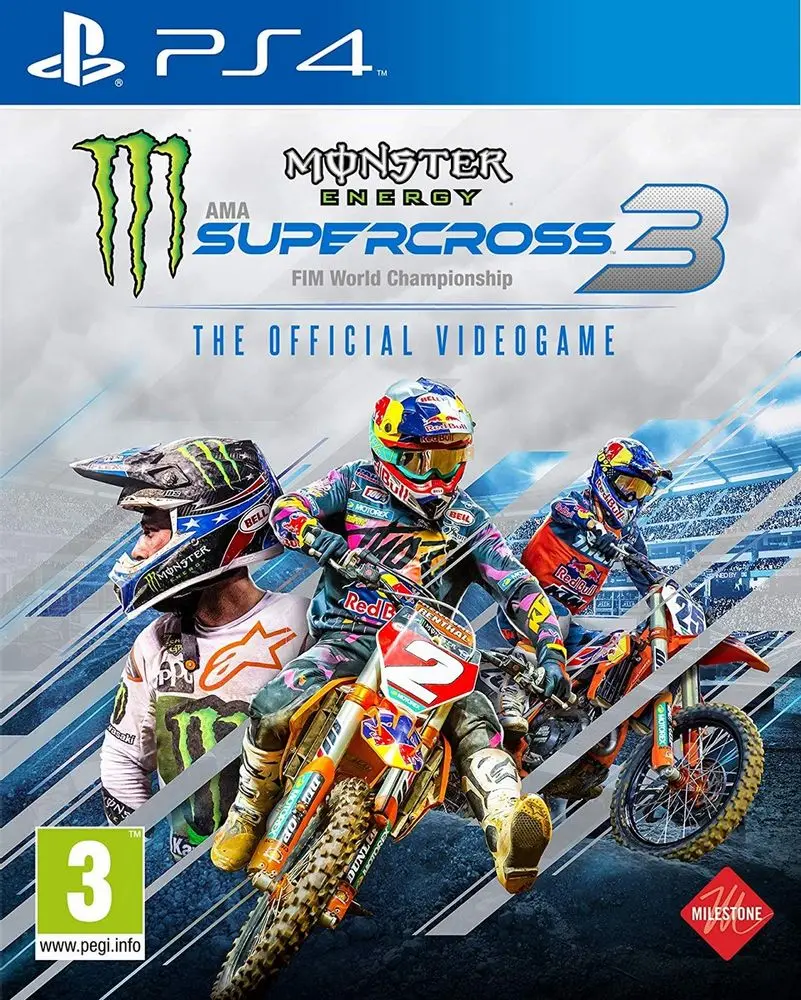 Monster Energy Supercross 3 [PS4 английская версия] | Электроника