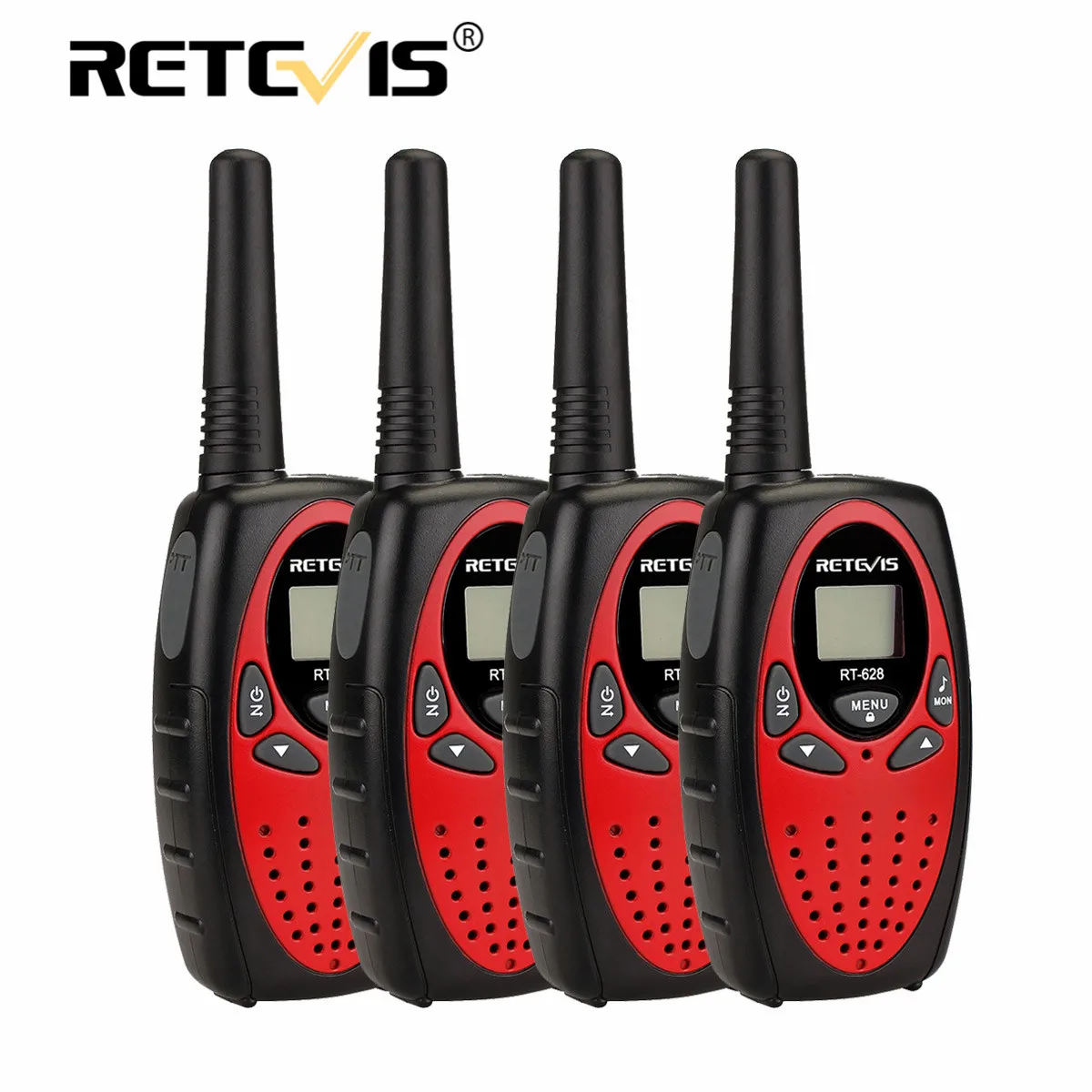 Рация Retevis RT628 PMR446 портативное радио 4 шт. 0 5 Вт | Мобильные телефоны и аксессуары