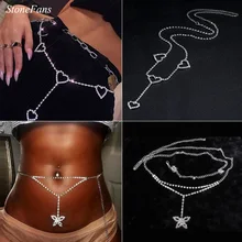 Различные типы Сексуальный золотистый пояс живота поясная цепь НИЖНЯЯ ЗАДНЯЯ цепь для женщин кристальная цепь на тело Пояс ювелирные изделия