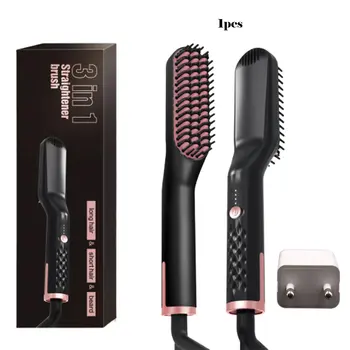 

Men'S Portable Multi-Function Beard Combs Bristle Brushes Hair Combs Men'S Straight Hair Combs Hair Combs