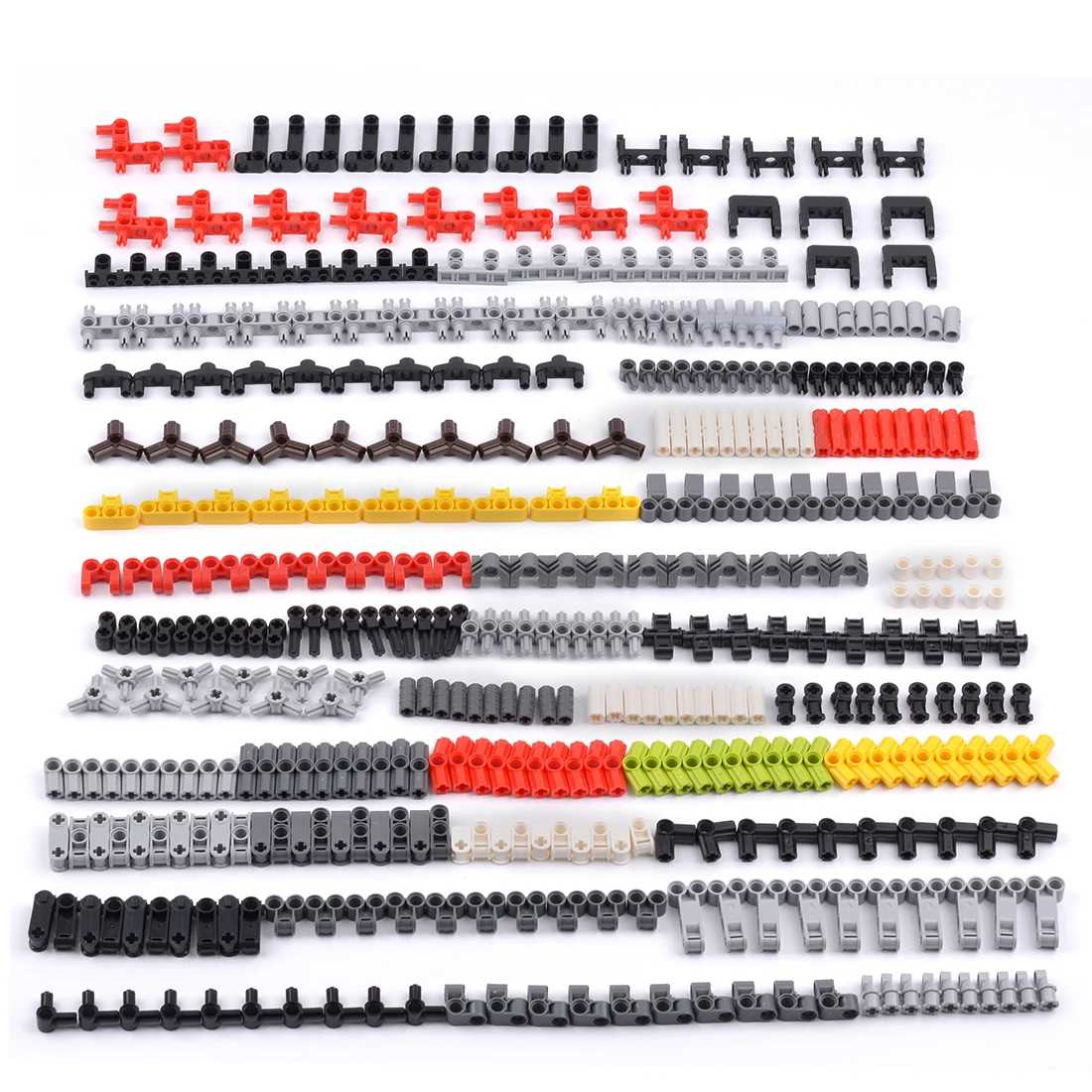 

DIY Educational Technic Parts Shaft Connector Parts for Standard /MOC Building Block Brands - Random Color