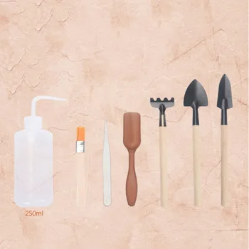 

7pcs/1set Succulent Planting Markers Combination Set Flowers Small Meat Pot Planting Tools Gardening Supplies