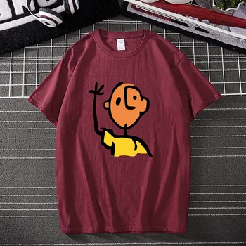 

Mens T Shirt Slim Fit O-Neck T-shirt Men Short Sleeve Shirt Casual Tshirt Tee Tops Short Shirt Casual Cartoon Loose Streetwear