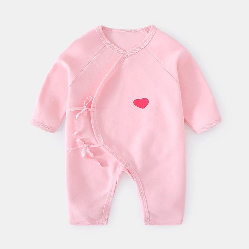 0-12 M Brand Clothing Newborn Autumn Baby Climbing Clothes Cotton Print Baby Boys Girls Long Sleeve Rompers One-piece Clothes