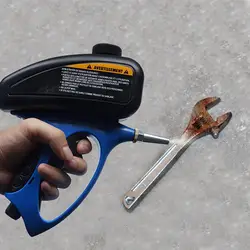 Máquina pneumática handheld do jateamento do pulverizador da lápide do vidro da anti ferrugem do sandblaster da areia com bocal pequeno