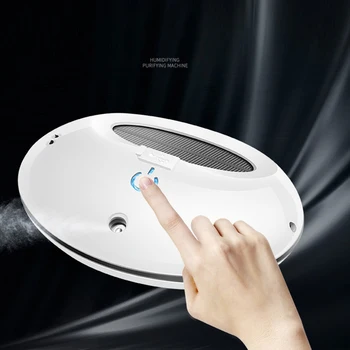 

HOT-Car Air Purifier Freshener - Negative Ions Air Purification,Humidifier Air Vent Mini Purifier + USB Mini Fan