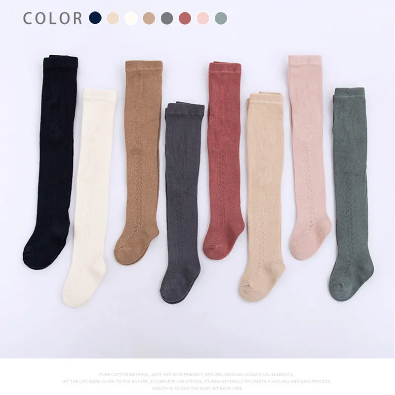 Knit Tights Girls Pantyhose for 0 to 5 Years Baby Autumn Winter