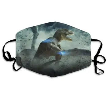 

Elephant And Rabbit Washable Reusable Mask, Cotton Anti Dust Half Face Mouth Mask For Kids Teens Men Women With Adjustable Ear