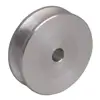 31x15 ilver Aluminum Alloy Single Groove 5MM 6MM 7MM Fixed Bore Pulley for Motor Shaft 3-5MM PU Round Belt ► Photo 3/3