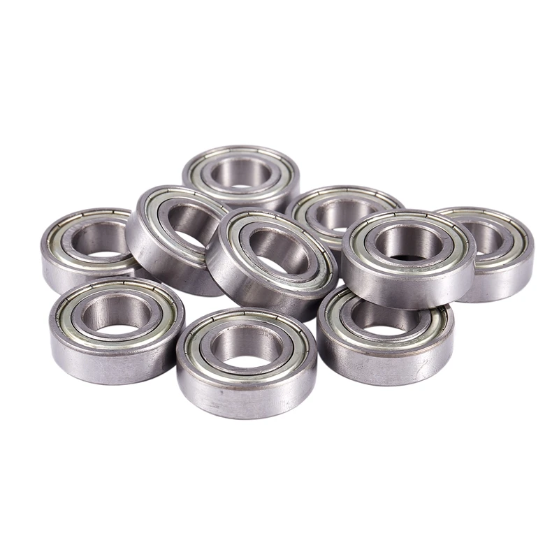 

10 Pcs 6003Z Single Row Shielded Deep Groove Ball Bearings 17x35x10mm