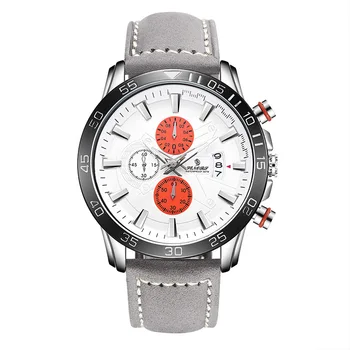 

More Function Time Wrist Watch Male Motion Belt Quartz Male Surface 005 Waterproof Wrist Watch