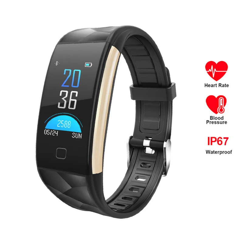 

GIAUSA T20 Smart Bracelet Watch with Heart Rate Blood Pressure Sleep Monitor Pedometer Sedentary Reminder Smart Health Smartband