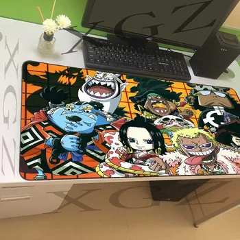 

XGZ 900x400/600x300 Xxl Large Game Mouse Pad Black Lock-edge Anime One Piece Customized Computer Desk Mat Rubber Stripe Non-slip