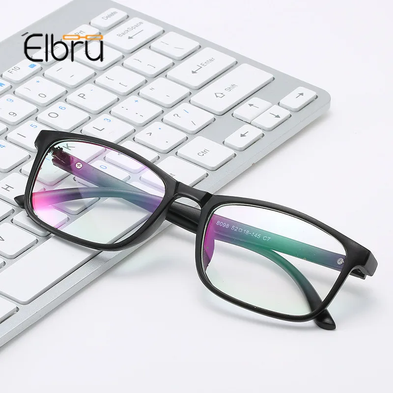 

Elbru 2019 Classic Glasses Spectacle Optical Glasses Women Prescription Glasses Men Eyeglasses Frame Oculos Computer Glasses