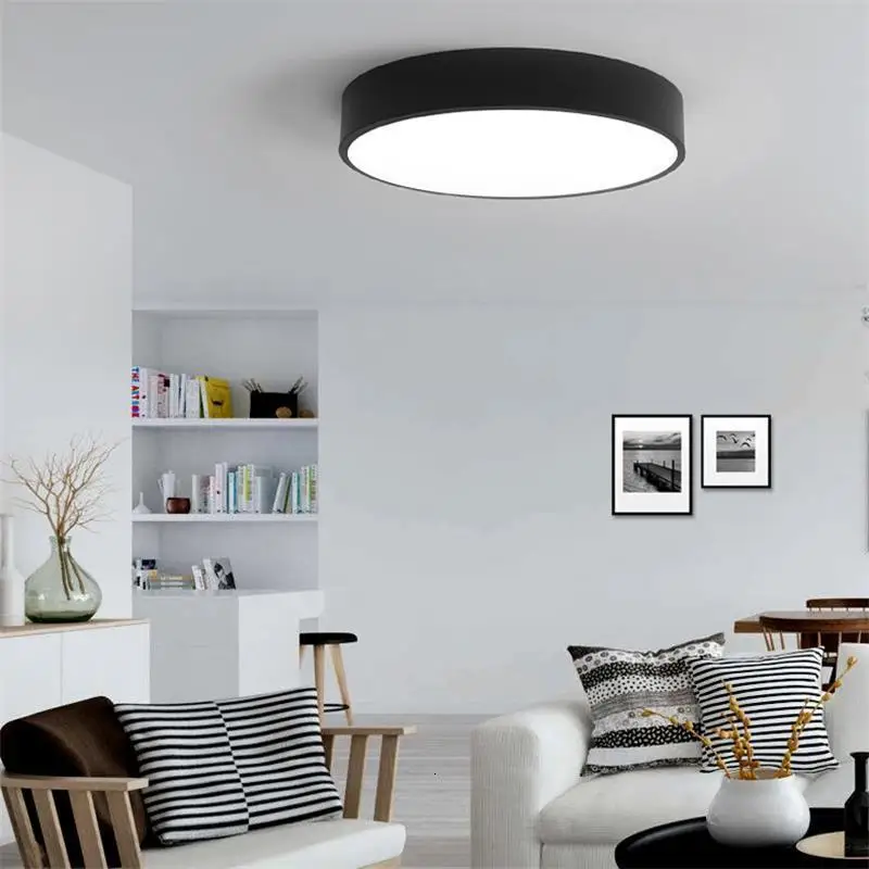 Современный потолочный светильник для Гостиная Deckenleuchten блеск Plafon Luminaria De Teto потолочный светодиодный потолочный светильник