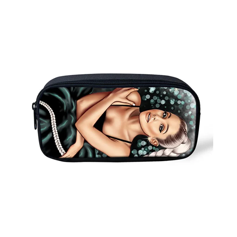 Чехол для карандашей Mochila Ariana Grande, школьные принадлежности для детей, канцелярские принадлежности, чехол для хранения с 3D принтом, косметический Чехол, косметичка, сумки