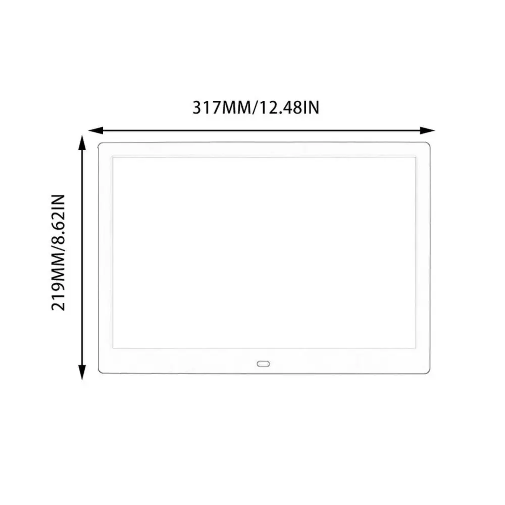 13 дюймов экран светодиодный подсветка HD Цифровая фоторамка электронный альбом фото Музыкальная пленка полная функция хороший подарок