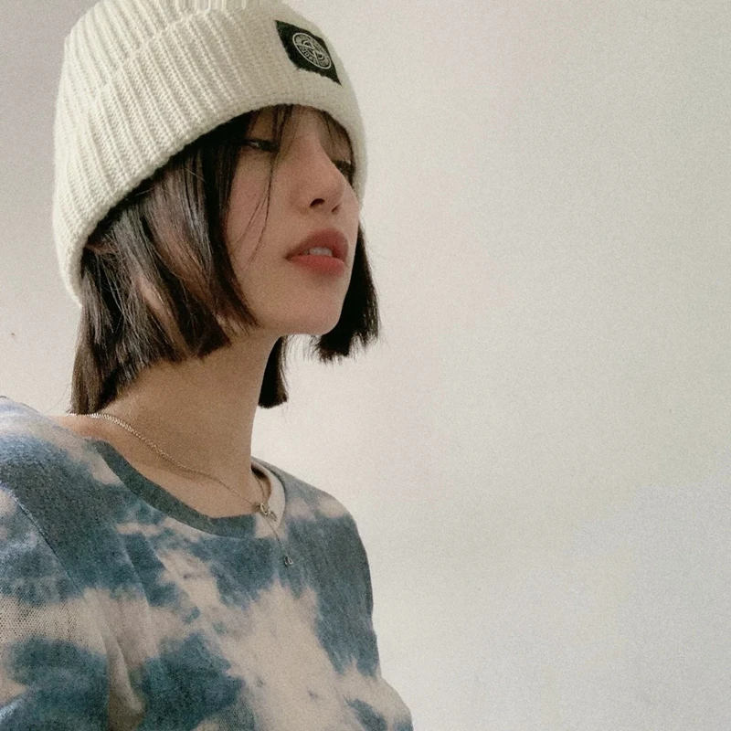 

New Winter Warm Hat ISLAND CP Embroidered Logo Beanie Hat STONE Street Hip Hop Casual Fashion Beanies