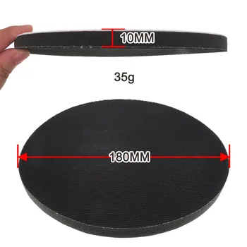 

Car Sanding Pad 7 Inch Hook&Loop PU Foam Interface Cushion Buffer Backing Pad 10*180mm Car Washing Tool