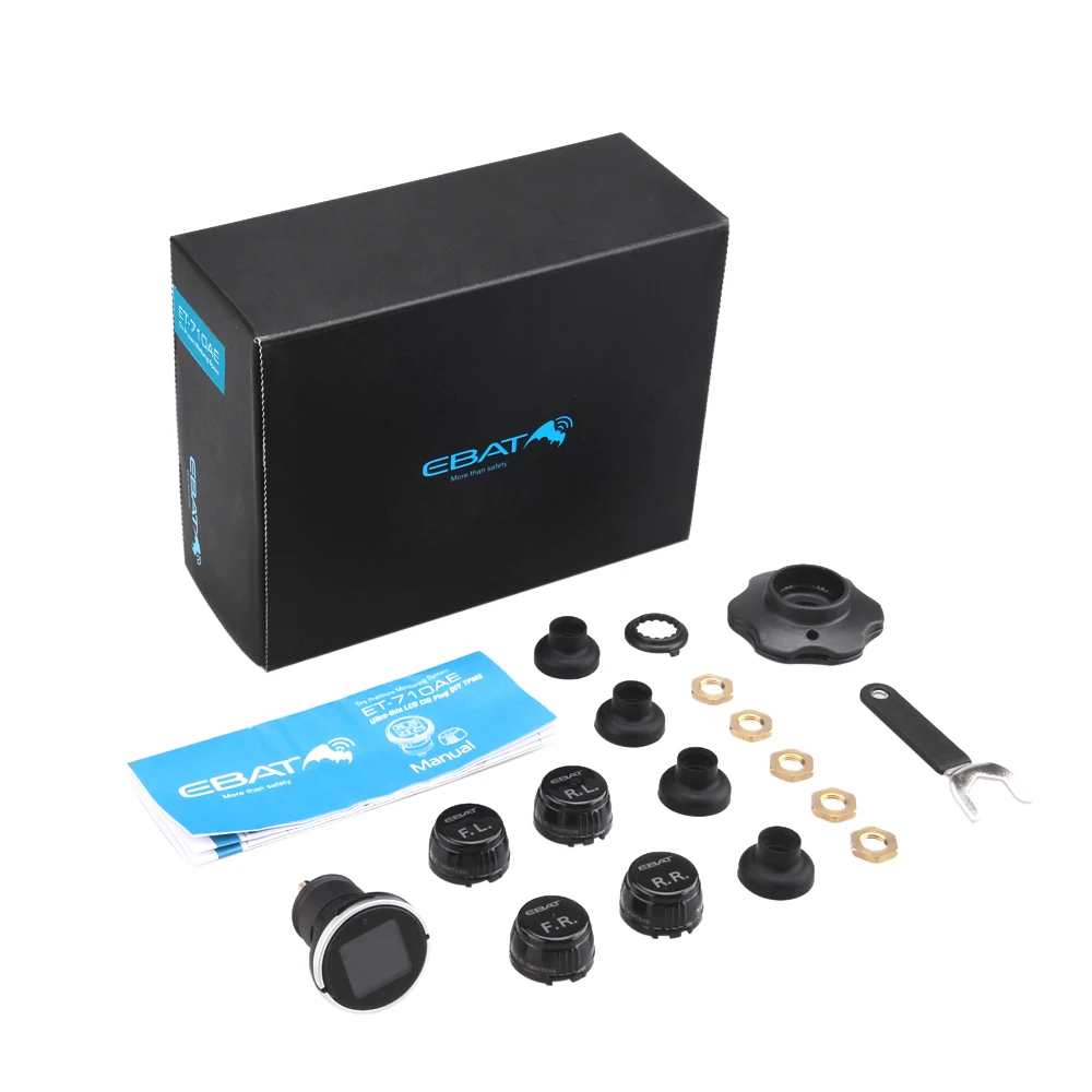 Steelmate EBAT ET-710AE 4   TPMS LCD Ÿ̾ з  ý ڵ Ÿϸ ׼