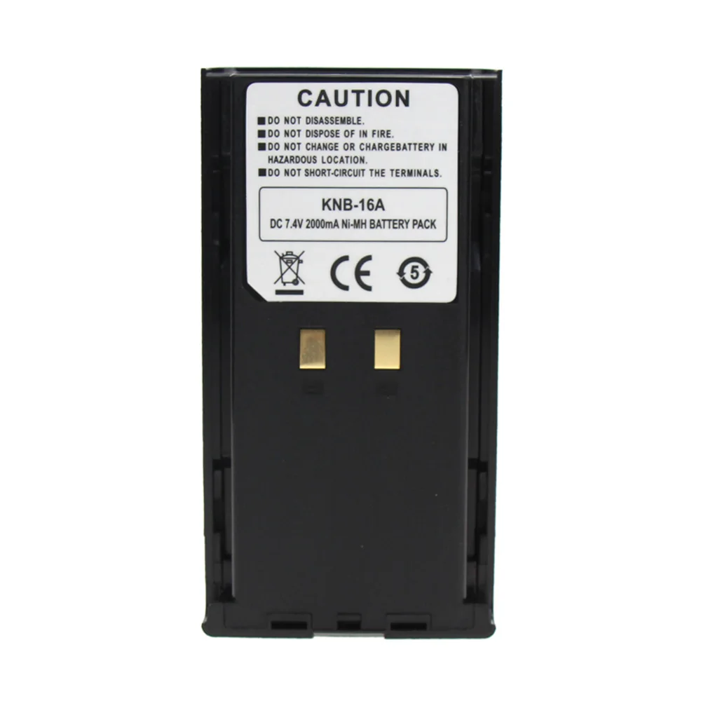 Black KNB-16 KNB-16A KNB-17A KNB-21 2100 мАч 7,2 в сменный никель-металлогидридный аккумулятор Батарея для Kenwood TK-480 TK-380 TK-280 TK-290 двухстороннее радио - Цвет: Black