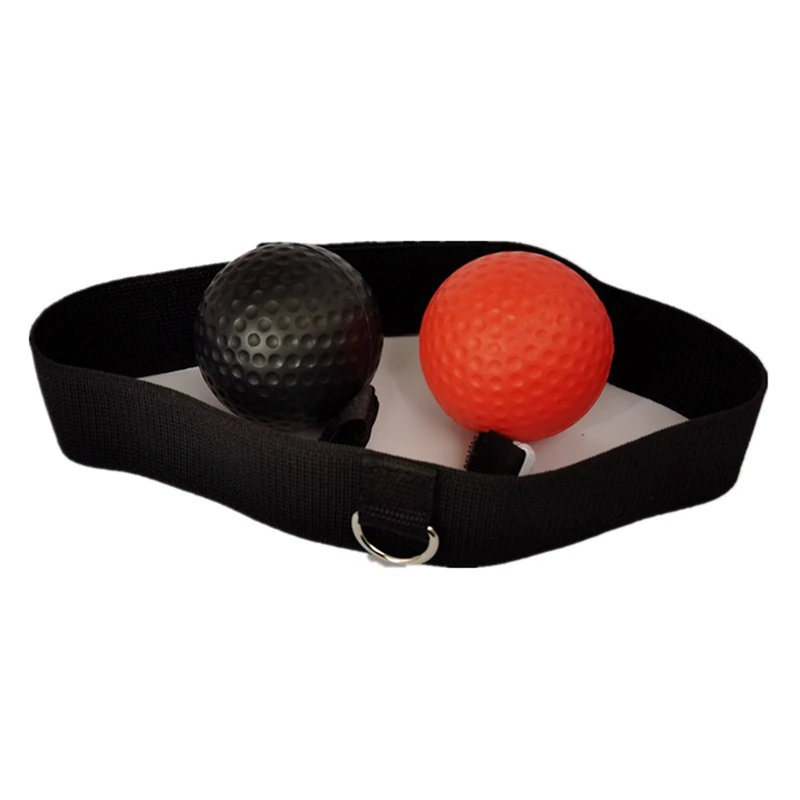 

Boxing Reflex Ball Speed With Adjustable Headband Head-Mounted Boxing Reaction Training Ball Fitness Equipments