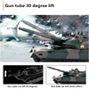 QLX RC Tank Independently Suspended Load-Bearing 2.4G HZ Radio Remote Control Tank Toys Drift Tank Time 40 Minutes RTG 4