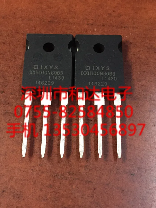 5 шт./лот IXXH100N60B3-247 600V 100A