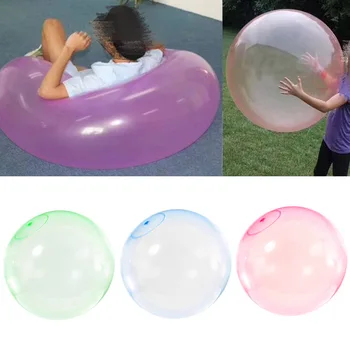 

L S M Size Children Outdoor Soft Air Water Filled Bubble Ball Blow Up Balloon Toy Fun party game gift for kids inflatable gift