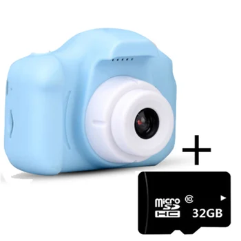 

Kids Mini Camera X2 Toy Cute Camcorder Rechargeable Digital Camera 2 Inch Display Screen Children Educational Toy Outdoor Play