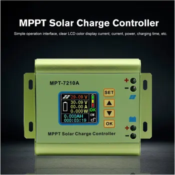 

MPT-7210A Color LCD Display MPPT Solar Panel Charge Controller 24/36/48/60/72V Boost Solar Battery Controllers