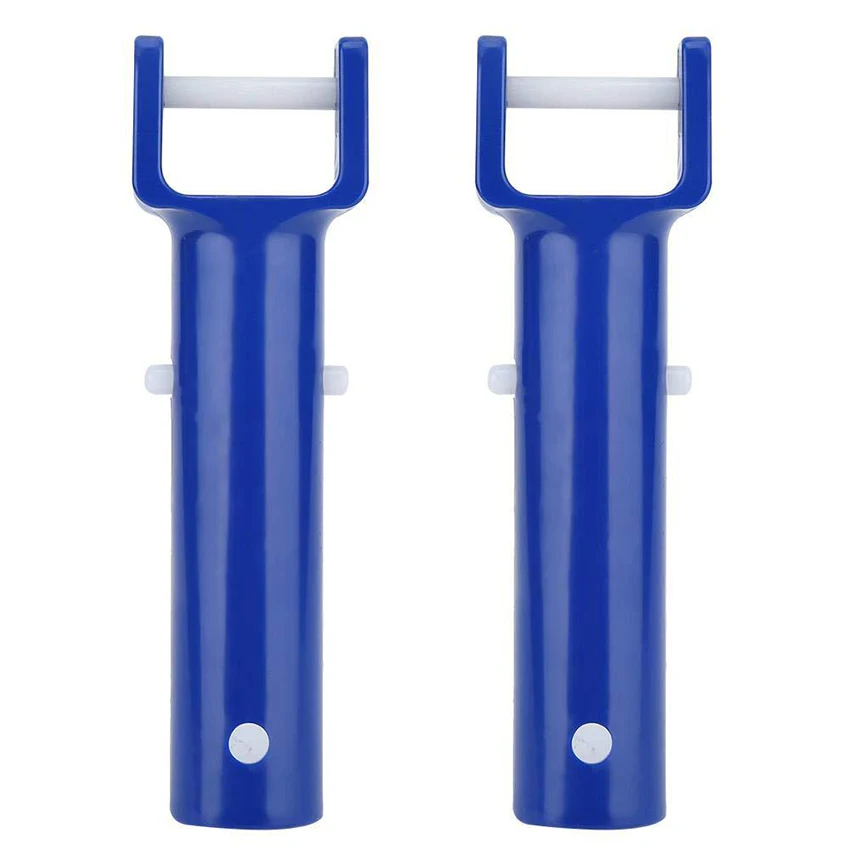 Swimming Pool Spa Vacuum Head Handle Replacement with V-Clip &amp Pin Blue Pole Connector Supplies | Инструменты