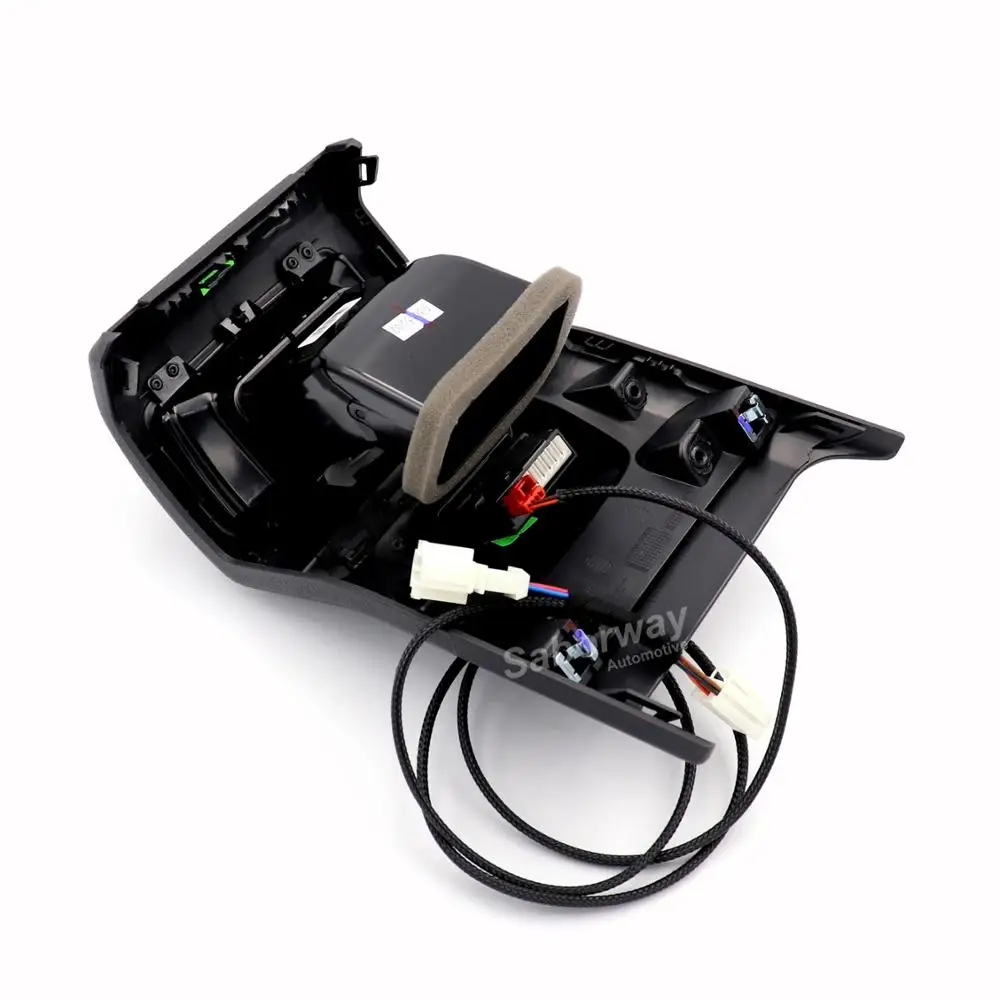 Saborway Rear Air Outlet Vent Trim Frame Assembly Center Armrest With USB For Golf 7 MK7 2013- 5GG 864 298B 82V