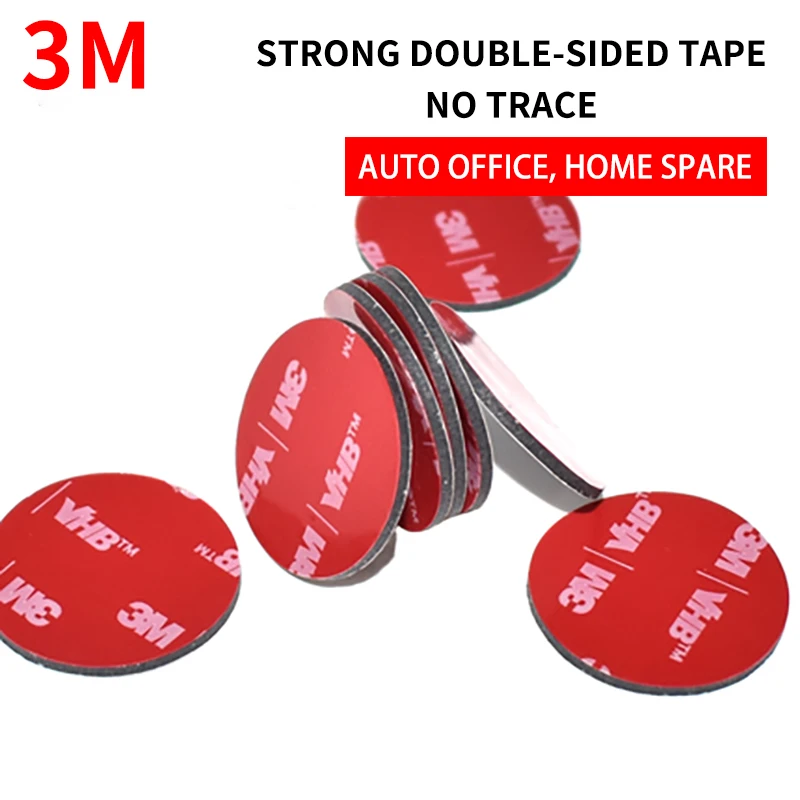 

20 pieces of 3M strong double-sided adhesive wall stickers high temperature foam sponge tape for automobiles