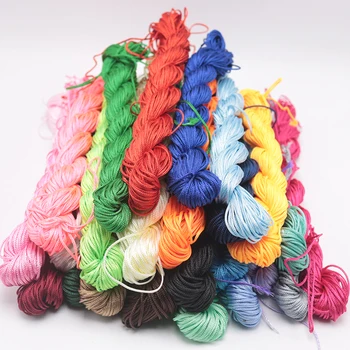 

23M/0.8MM Jade Line for Beads bracelet Red thread for hand Beading Beads DIY for Jewelry Making Bracelet Necklace