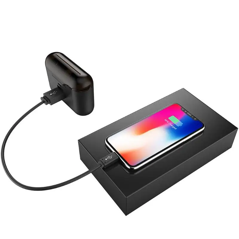 HBQ Q32 один L беспроводные наушники Bluetooth спортивные зарядный чехол TWS беспроводная