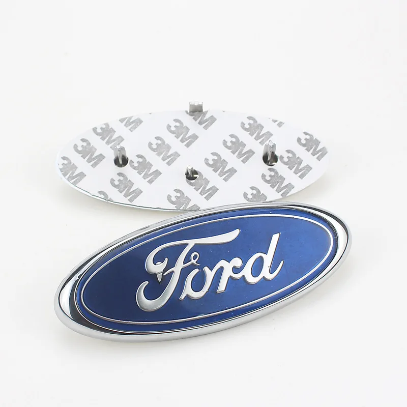 14.5X6.5CM Auto Front Rear Badge for Ford Emblem Focus 2 3 Ranger Mustang Kuga Mondeo Fiesta Explorer Galaxy Transit Accessories