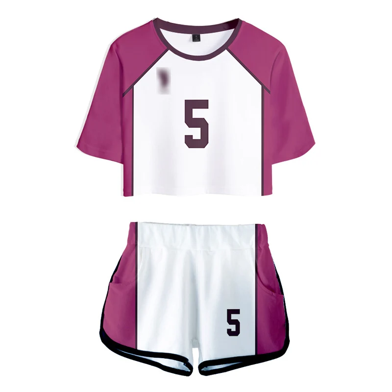REEMONDE Haikyuu Cosplay Costume Hinata Shoyo Shirt Shorts Bokuto Kotaro Cos Akaashi Keiji Suits Women Men High School Uniform -Zentai shop online H9774ec66427b474fbe35882a689d153cJ.jpg
